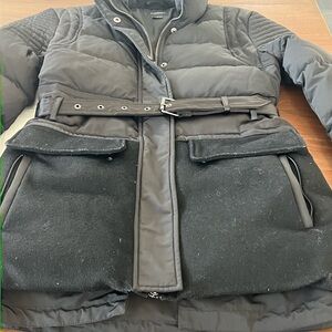 Marciano Black Quilted Jacket